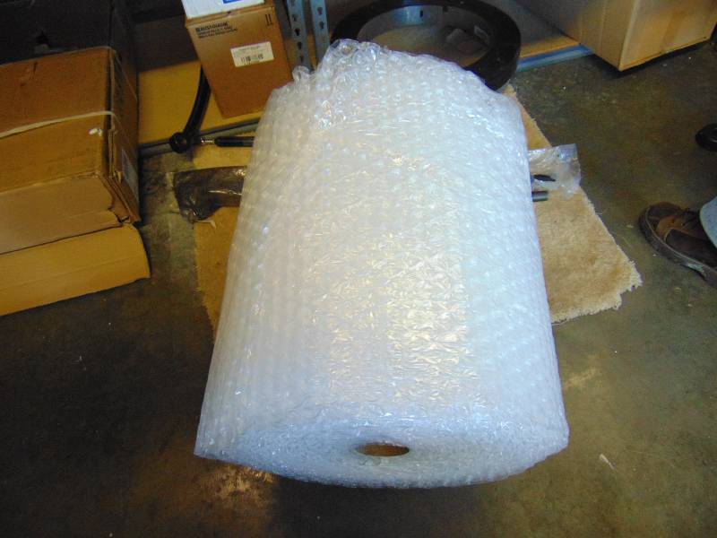 lot 7066 image: (1) roll bubble wrap, 24 x 50