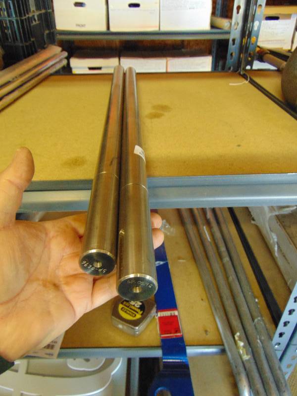 lot 7120 image: (2) ct. lot shafts, PN SP-0296, 29-12 x 1-14 diameter