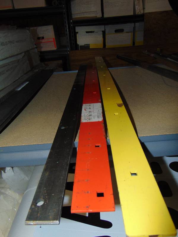 lot 7186 image: (3) ct. lot steel cutting plates, assorted sizes