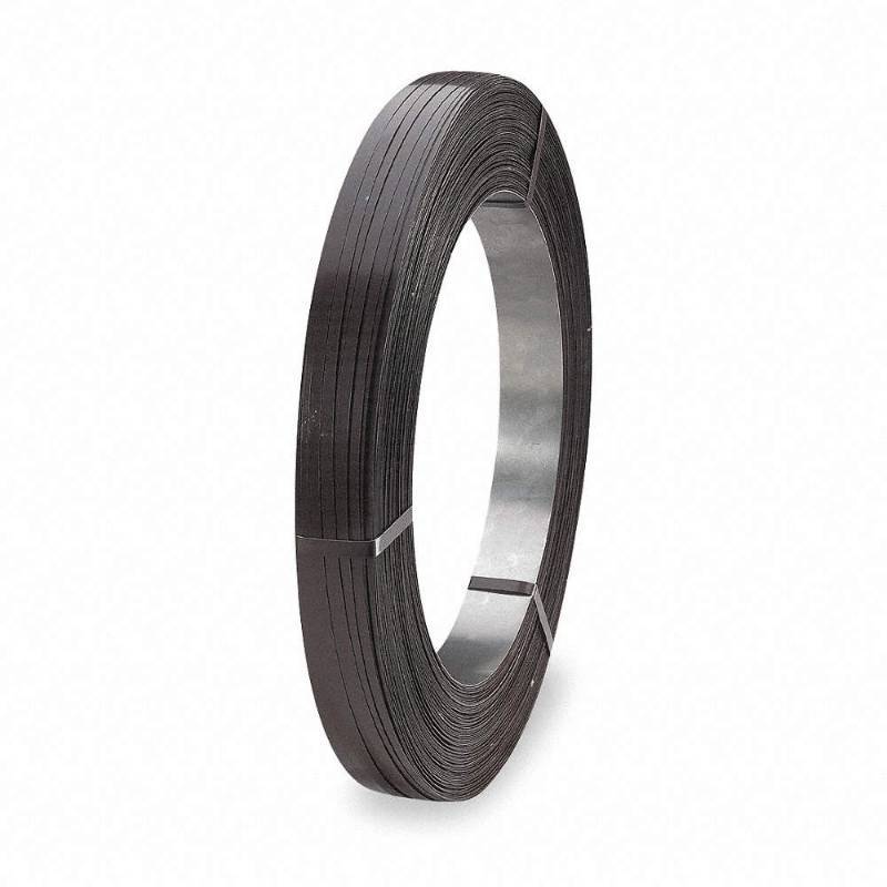 lot 7200 image: (1) roll metal banding 34 x 1350 ft. this banding weighs approx 100 lbs, please plan accordingly
