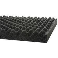 lot 7060 image: (1) box Peel and stick foam acoustic tiles, 30 tiles per box, 25-34 x 26