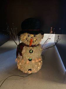 lot 1857 image: Vintage Fiber Optic Frosty