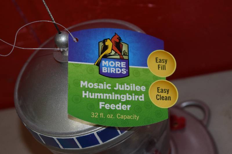 More Birds Mosaic Jubilee Hummingbird Feeder Belton All Star