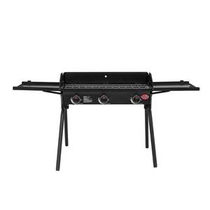 lot 1896 image: Char Griller 3 Burner Camp Stove - Retail $236.23