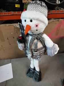 lot 1940 image: Signature Selection 30In Standing Snowman