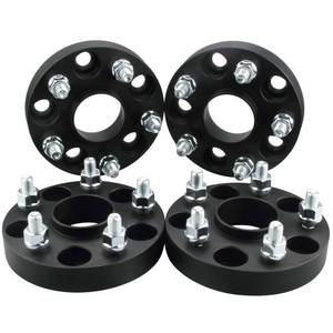 lot 1959 image: DCVAMOUS 4PC Black 5x100 to 5x4.5 Hubcentric Wheel Adapters 1 Inch with 12x1.25 Studs Compatible with Subaru 5 Lug 5x100 to 5x114.3 for 2013-2022 BRZ  1995-2022 Impreza  1998-2022 Forester - Retail $79.48