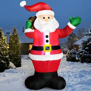 lot 1973 image: Joiedomi 6 FT Christmas Inflatable Santa with Gift Bag, Blow Up Xmas Inflatable Decorations with Build in LEDs for Christmas Decor, Yard Indoor Outdoor Garden Lawn Winter Decorations