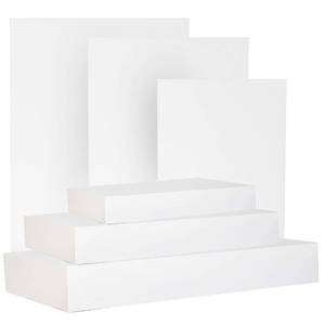 lot 1991 image: JOYIN 18 Christmas White Cardboard Gift Boxes with Lids for Xmas Holiday, Festive Wrapping, Clothes, Present Boxes and DIY Dessert Boxes