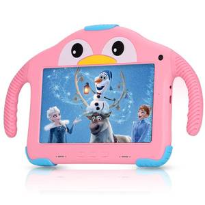 lot 2083 image: Tablet 7 inch with WiFi Dual Camera 32GB Parental Control Google Play Store YouTube Netflix Android 10 Childrens Tablet for Toddlers Girls Boys Kid-Proof Case,Pink