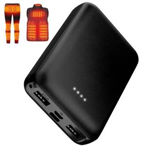 lot 2113 image: Whsahans 5V2A Battery Pack for Heated Vest Heated Jacket 10000mAh Power Bank for Men Women(Not Suit for 7.4v Heated Clothing)