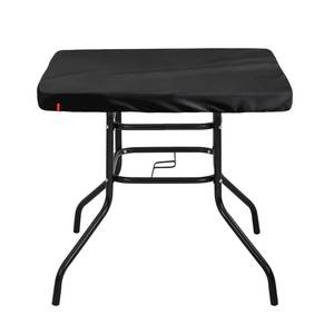 lot 2140 image: SoloToo Outdoor Square Table Cover,Waterproof Anti-UV Patio Square Table Top Covers,Fits 36 x 36 Inches Square Patio Furniture (Black)