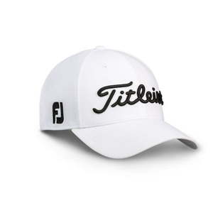 lot 2170 image: Titleist Golf Tour Sports Mesh Cap Staff Collection WhiteBlack SmallMedium