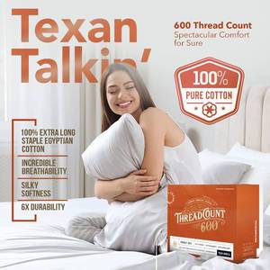 lot 6013 image: TEXAS LINEN CO. 100% Egyptian Cotton Sheets, 600 Thread Count 4 PC Queen Size Sheet Set, Soft, Cooling, High Thread Count Sateen, Extra Long Staple Luxury Bedding, 16 in Deep Pocket - Dark Grey