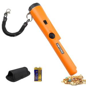 lot 6026 image: Dmyond Metal Detector Pinpointer, Professional Waterproof Handheld Pin Pointer Wand, Search Treasure Pinpointing Finder Probe with 9V Battery for Adults, Kids - Orange