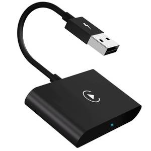 lot 6436 image: Wireless CarPlay Adapter, 2024 Upgrade CarPlay Wireless Adapter for OEM Wired CarPlay Cars, Fastest and Most Stylish Dongle, Convert OEM Wired to Wireless CarPlay, Plug & Play