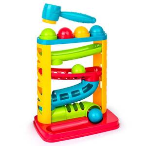 lot 6456 image: Durable Pound A Ball Toys for Toddler, Stacking, Learning, Active, Early Developmental Hammer Montessori Toys, Fun Gifts for Boy & Girl - STEM Educational Toy - Great Birthday Gift Ages 1 2 3