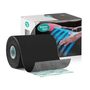lot 6467 image: VETKIN VetkinTape� Veterinary Kinesiology Tape Black  Kinesiology Tape for Horses & Dogs  Equine & Canine Kinesiotape  Latex Free and T�V Quality Mark Certified Ktape  4 inch  Pack of 1 Roll