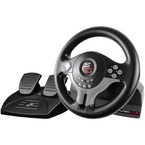 lot 9426 image: SUBSONIC Superdrive - SV250 Racing steering wheel with pedals and gearshift paddles for nintendo Switch - Ps4 - xbox Seie XS, Xbox One - PC