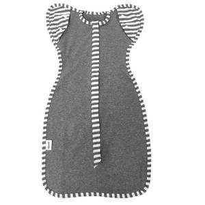 lot 10133 image: AQuooky Baby Blanket Sack with Arms Free Design,Transition to Arms Free Wearable for Newborn Girl and Boy, Large 6-9Months, Grey Color