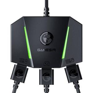 lot 10163 image: Leadjoy VX2 AimBox Game Console Keyboard and Mouse Adapter Wired Connection Converter Compatible with Nintendo SwitchXbox Series X, Xbox One, PS4, PS5, with 3.5mm Audio