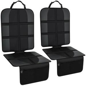 lot 10205 image: VolkGo Car Seat Protector for Child Car Seat with Car Window Shade - Car Seat Cover for Baby Waterproof Carseat Durable Cover for Baby Carseats, Vehicle Seat Protector Under Baby Car Seat