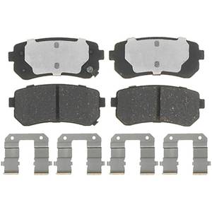 lot 10206 image: Raybestos Element3 Automotive Replacement Rear Brake Pad Set for Select Hyundai, Kia (EHT1157H)