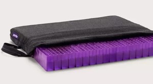 lot 9435 image: Purple Brand Chair Pad 18in X 15in Retail $111.00