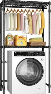 lot 9438 image: ULIF Washing Machine Rack Black