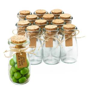 lot 508 image: Otis Classic Small Glass Jars with Lids 3.4 oz
