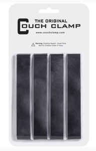 lot 4117 image: Couch Clamp Sectional Sofa Connectors (4 Pack) - Keep Sofa Cushions From Sliding & Gaps, Easy Install Straps & No Tools Required. Universal Fit Ideal for 3 Piece Modular Sofa - Prevent Floor Scratches
