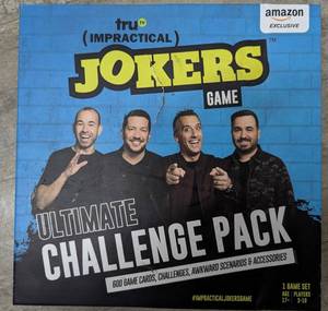 lot 5029 image: Wilder Games Impractical Jokers The Game - Ultimate Challenge Pack (17) - Amazon Exclusive