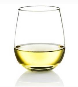 lot 5031 image: Poolside Unbreakable Stemless Plastic Wine Glasses 