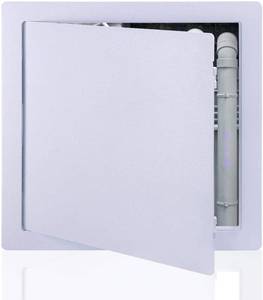 lot 8007 image: Suteck Plastic Access Panel for Drywall Ceiling 16 x 16 Inch Reinforced Plumbing Wall Access Doors Removable Hinged White