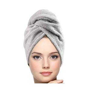 lot 8051 image: KEEPOZ Hair Towel Wrap Quick Dry 100% Cotton