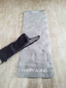 lot 8056 image: Happy Aging yoga may with carry bag