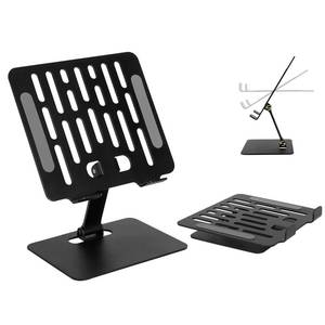 lot 8091 image: Metal Tablet Stand, a Portable Desktop Tablet Holder Stand