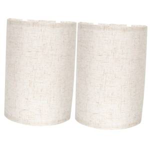 lot 8109 image: 2pcs Wall Lamp Shade Household Lampshade Replacement Lamp Shade Desk Lamp Shade Fabric Lamp Shade Wall Light Shade Lamp Shades Lampshades for Floor Lamp Bedside Lamp Shade