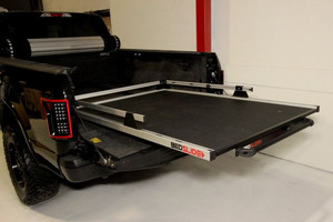 lot 55885 image: BEDSLIDE 1500 BLACK CONTRACTOR 95 X 48 - Dodge 8 bed - Retail $2107.00