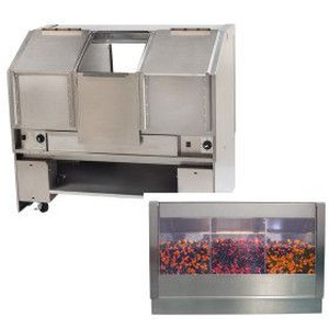 lot 55887 image: Gold Medal - Food Warmer - 54 Display Cabinet, 3 Door - Used