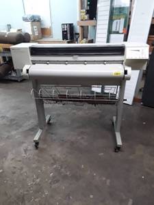 lot 55892 image: HPDesignjet 600 Plotter - Used