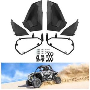 lot 55935 image: Kiwi Master Lower Half Door Inserts Panels Compatible for 2014-2023 Polaris RZR XP 1000 900 S Turbo Accessories 2 Doors OEM Style #2879509 - Retail $118.76