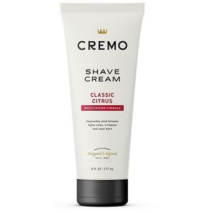 lot 2276 image: Cremo Concentrated Mens Shave Cream 6 fl oz Classic Citrus Scent Great For All Skin Types