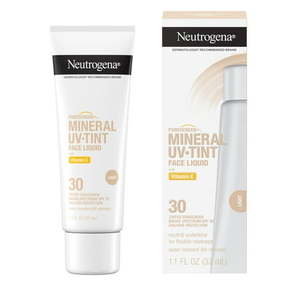 lot 2286 image: Neutrogena Mineral UV Tint Face Liquid Light Sunscreen - SPF 30 - 1.1oz