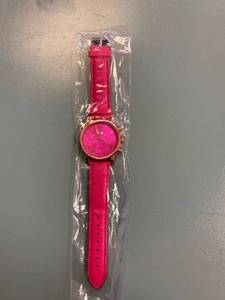 lot 2341 image: Silver Geneva analog watch with additional features