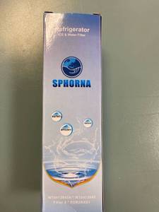 lot 2347 image: SPHORNA refrigerator, ice, and water filter.