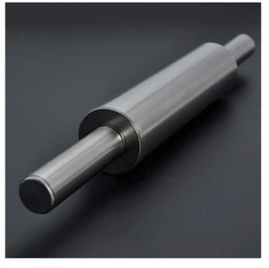 lot 44201 image: Rolling Pin for Baking  Stainless Steel Rolling Pin Smooth Light Weight Non-Stick Roller for Baking Cookie, Pizza, Fondant Pie Crust Dough Pastry