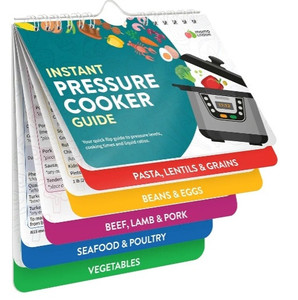lot 44226 image: Instant Pot Magnetic Cheat Sheet Magnet - Instant Pot Accessories - Cookbooks Pressure Cooker Cooking Guide - 7�x 6� Instapot Booklet - Instantpot Cooking - Kitchen Gifts for Women - Kitchen Gadgets