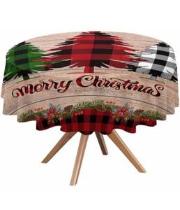 lot 44236 image: Buffalo Check Tablecloth Round Table Cloth