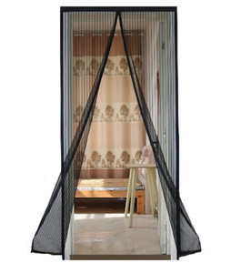 lot 44245 image: 18 Magnets Magnetic Door Screen Fly Mesh Insect Mosquito Nets for Doors