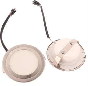lot 44276 image: 2-Piece 70mm Range Hood Light LED Bulb DC12V 1.5W Kitchen Cooker Light Lamp Cabinet Closet Cupboard Light